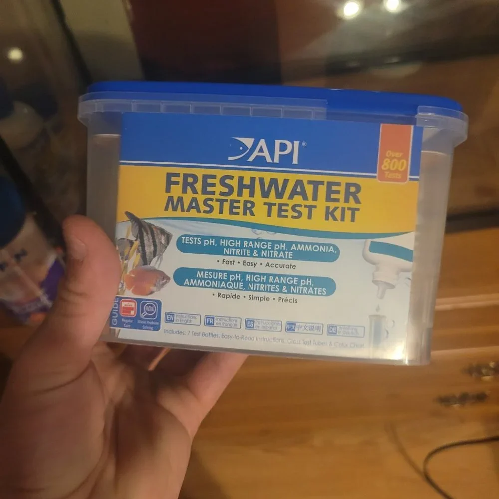 55 gallon fish tank, supplies, and accessories.